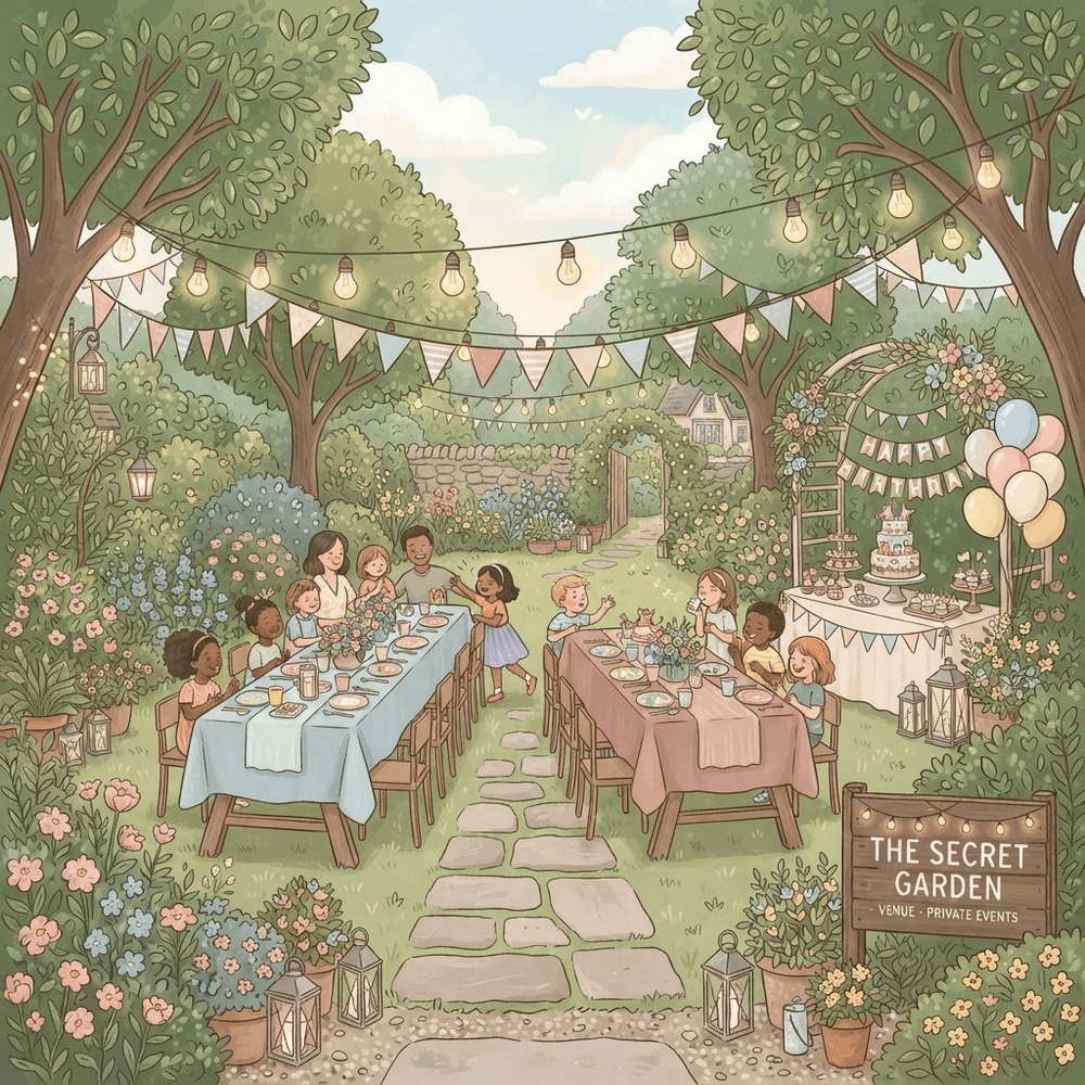Garten-Location mieten