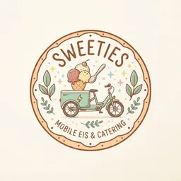 Sweeties Logo – mobiler Eis- und Catering-Service